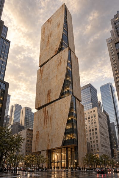 Faultline Tower — 단층의 탑