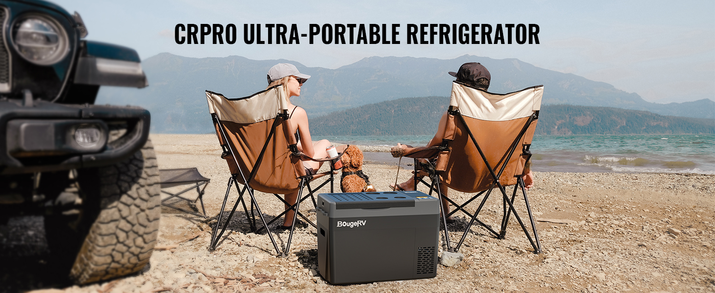 BougeRV CRPRO30 VIP Upgraded 30 Quart Portable Refrigerator – Renewable  Outdoors