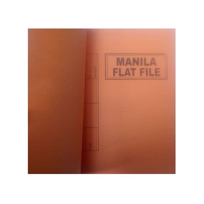 MANILA Office Flat Folders