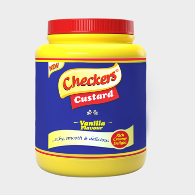 Checkers Custard Vanilla 2kg Jar