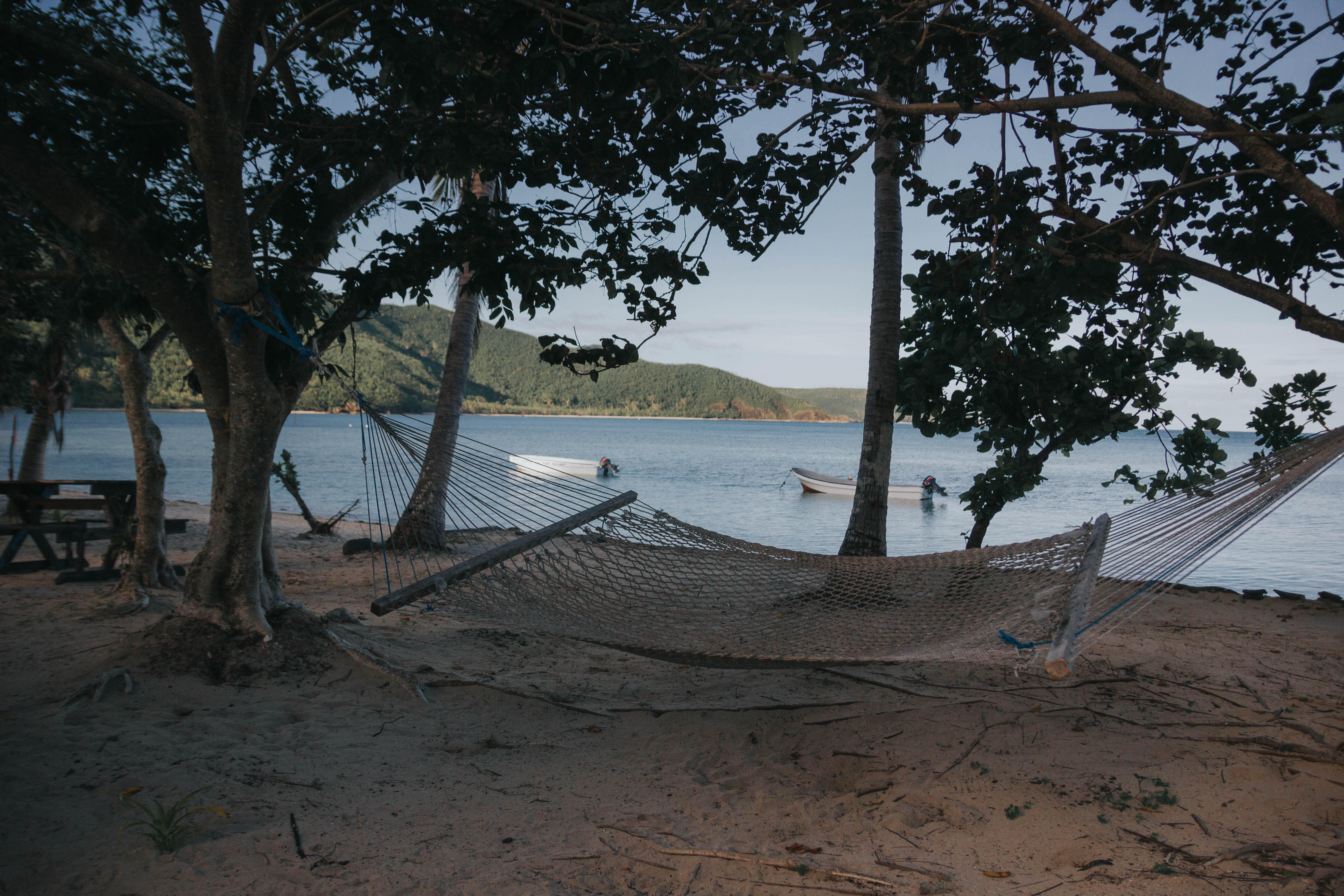 Hammock on a beach