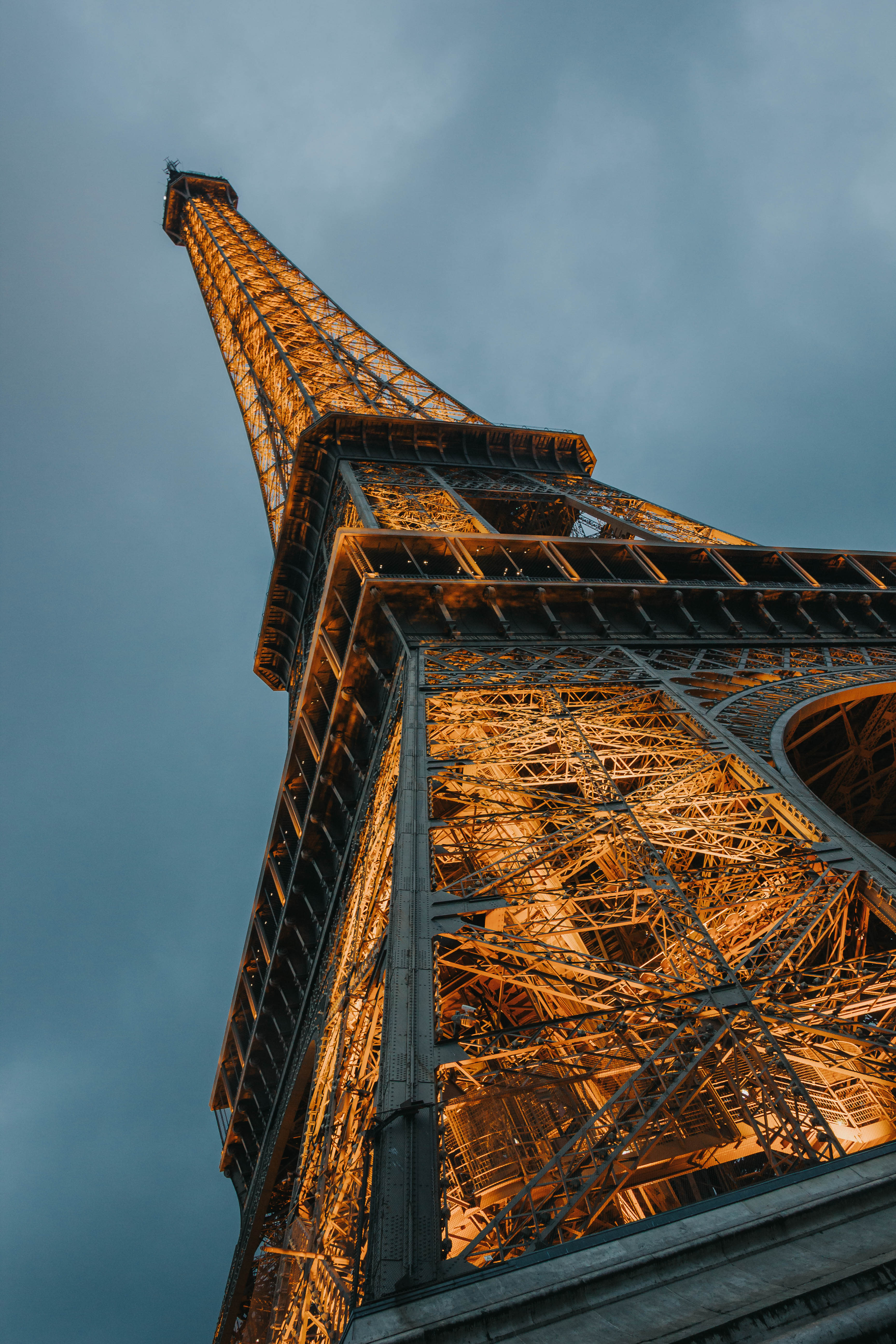Eiffel Tower from below