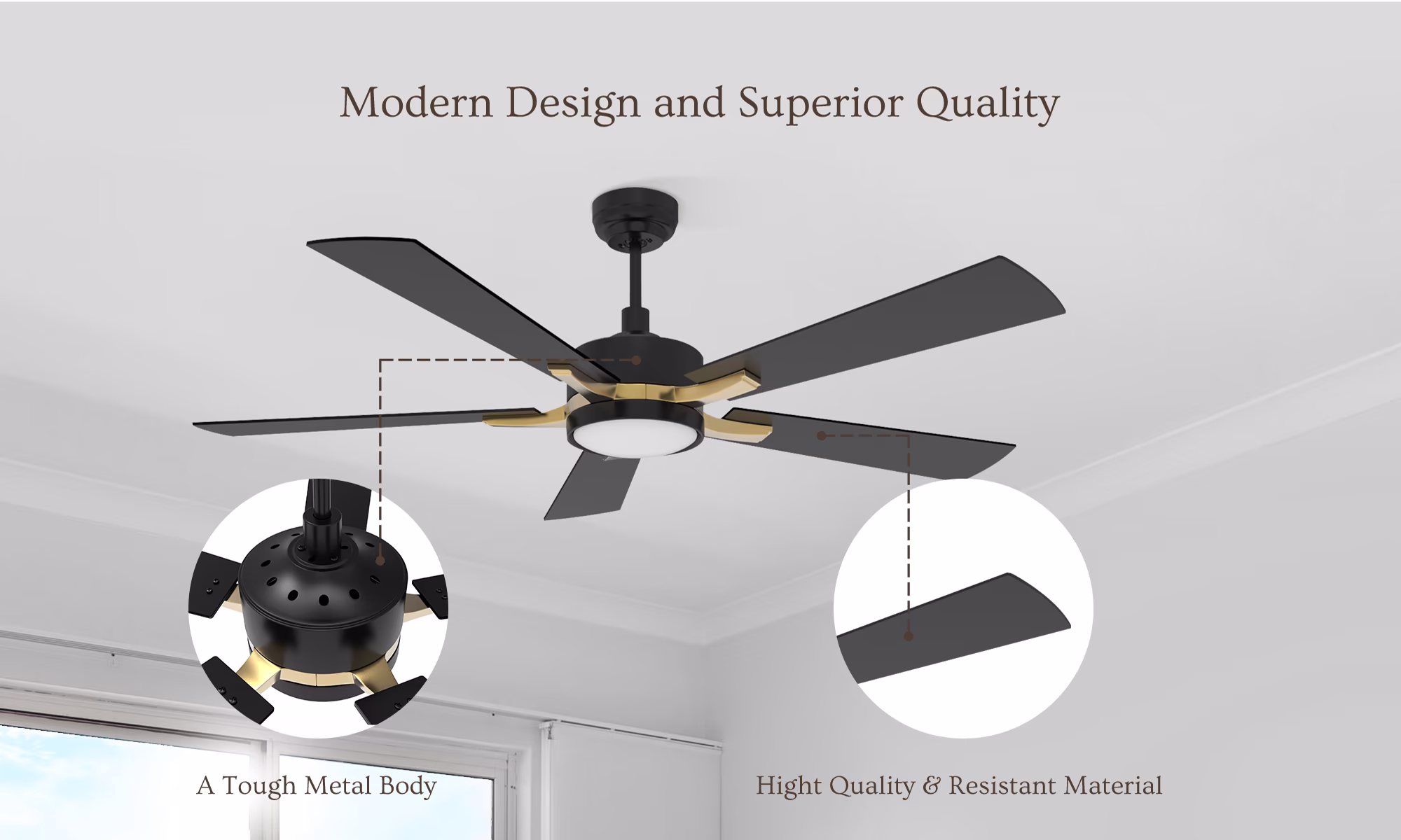 Carro-Smafan-Apex-10-speed-Ceiling-Fan-with-Remote-and-Reversible-Fan-Blades-brilliant-upscale-design-good-Reliable-Finest-Material