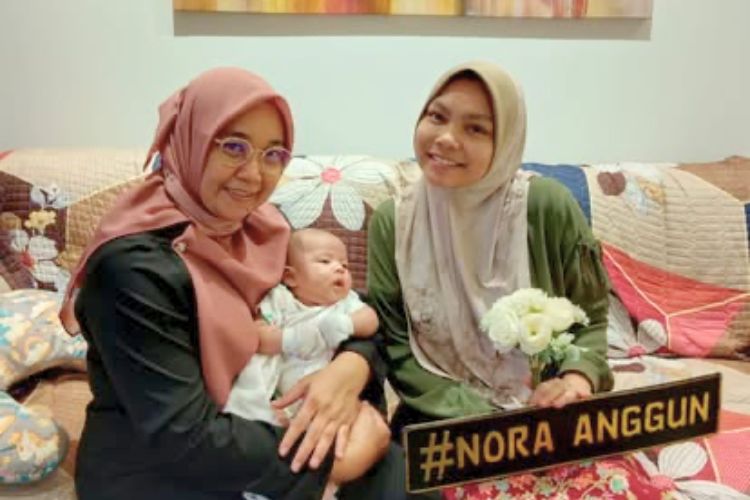 Nora Anggun confinement