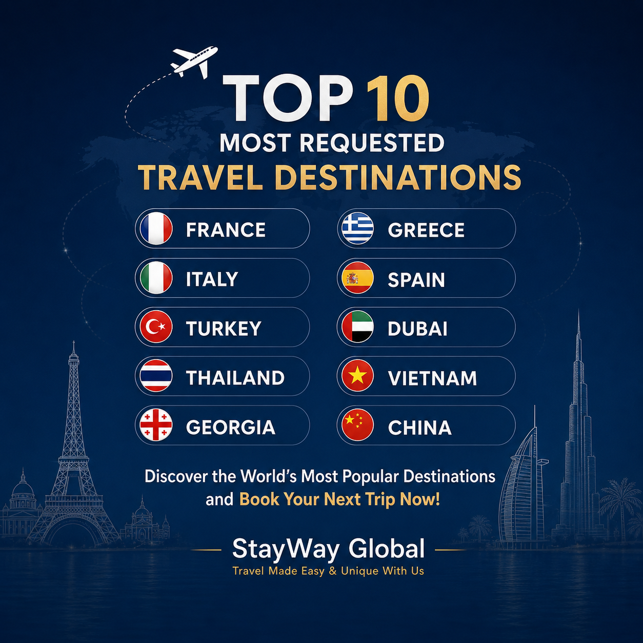 Best Travel Destinations in the World: Top Countries to Visit for Every Traveler