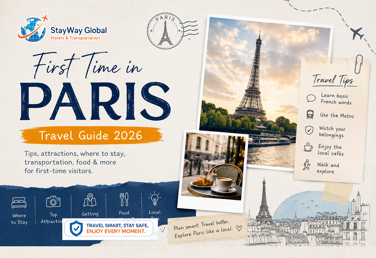Paris Travel Guide 2026: First Time Visitor Tips, Itinerary & Top Attractions