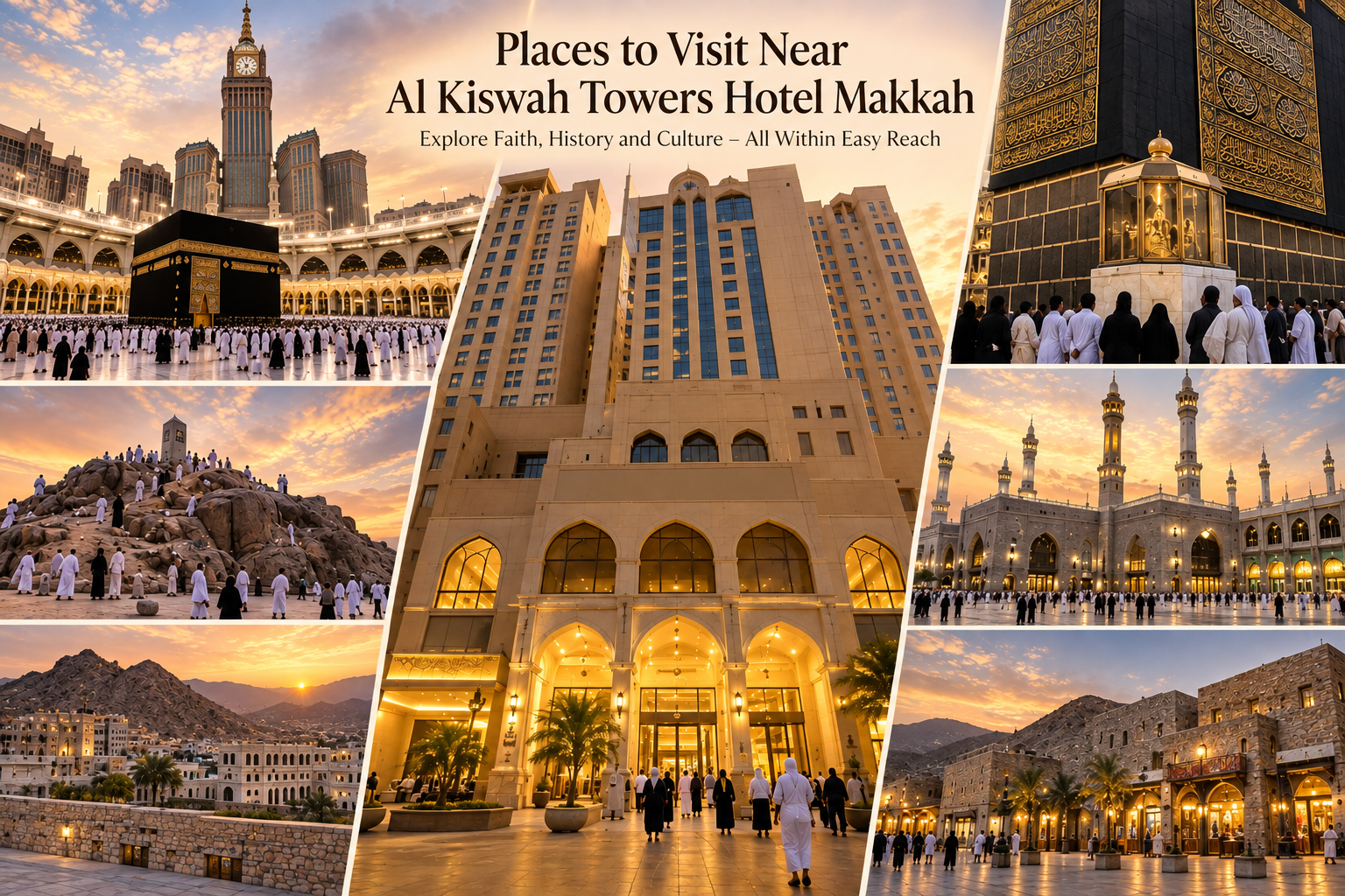 Places to Visit Near Al Kiswah Towers Hotel Makkah