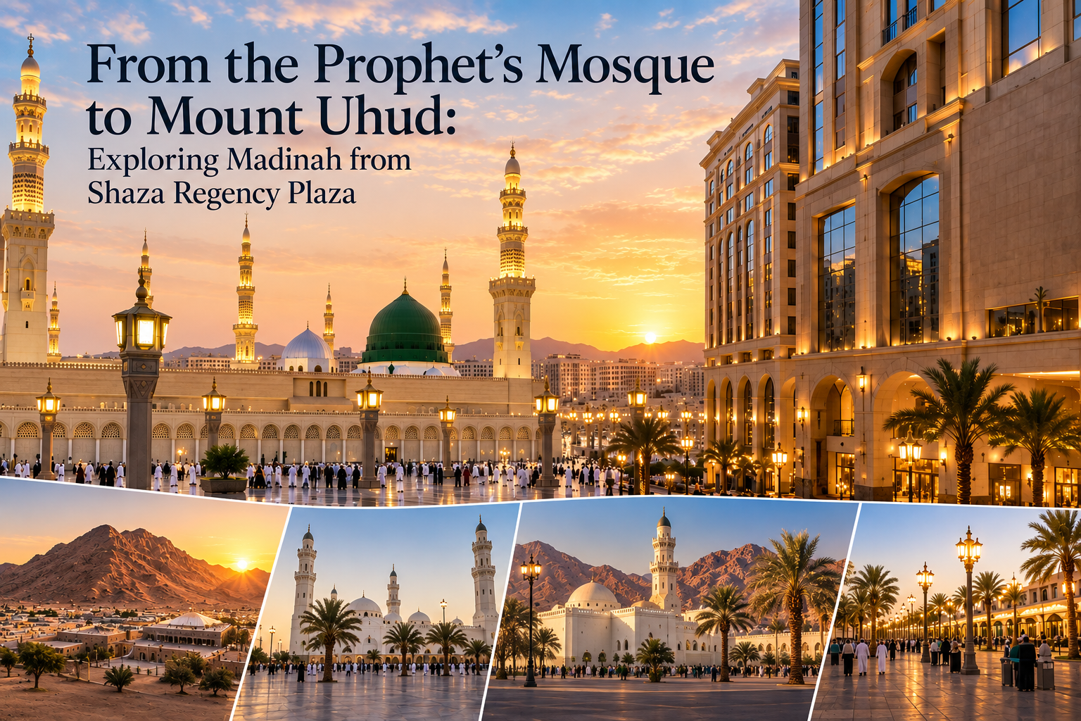From the Prophet’s Mosque to Mount Uhud: Exploring Madinah from Shaza Regency Plaza