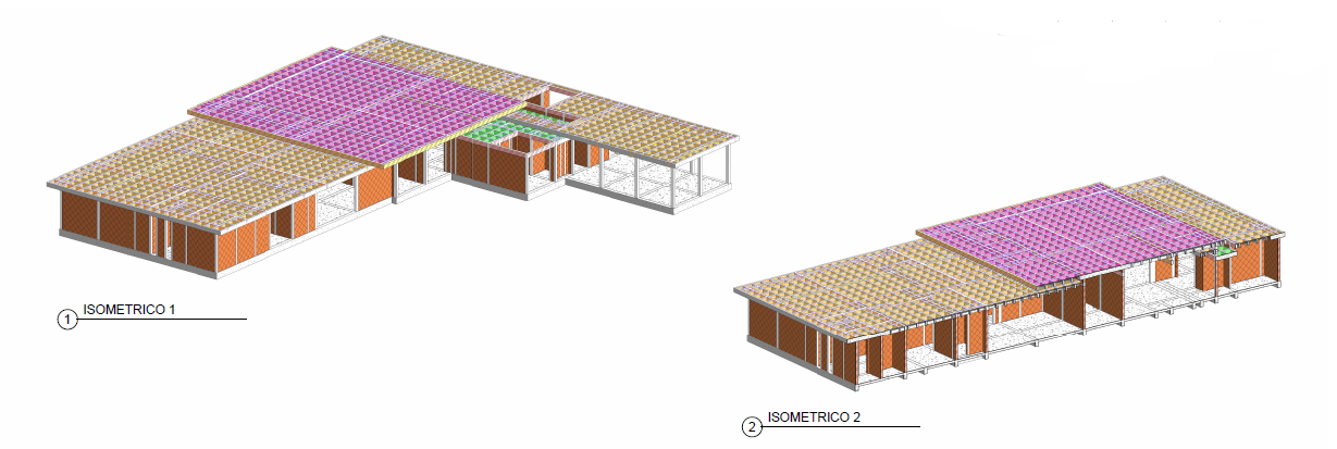 Modelo 3D estructural