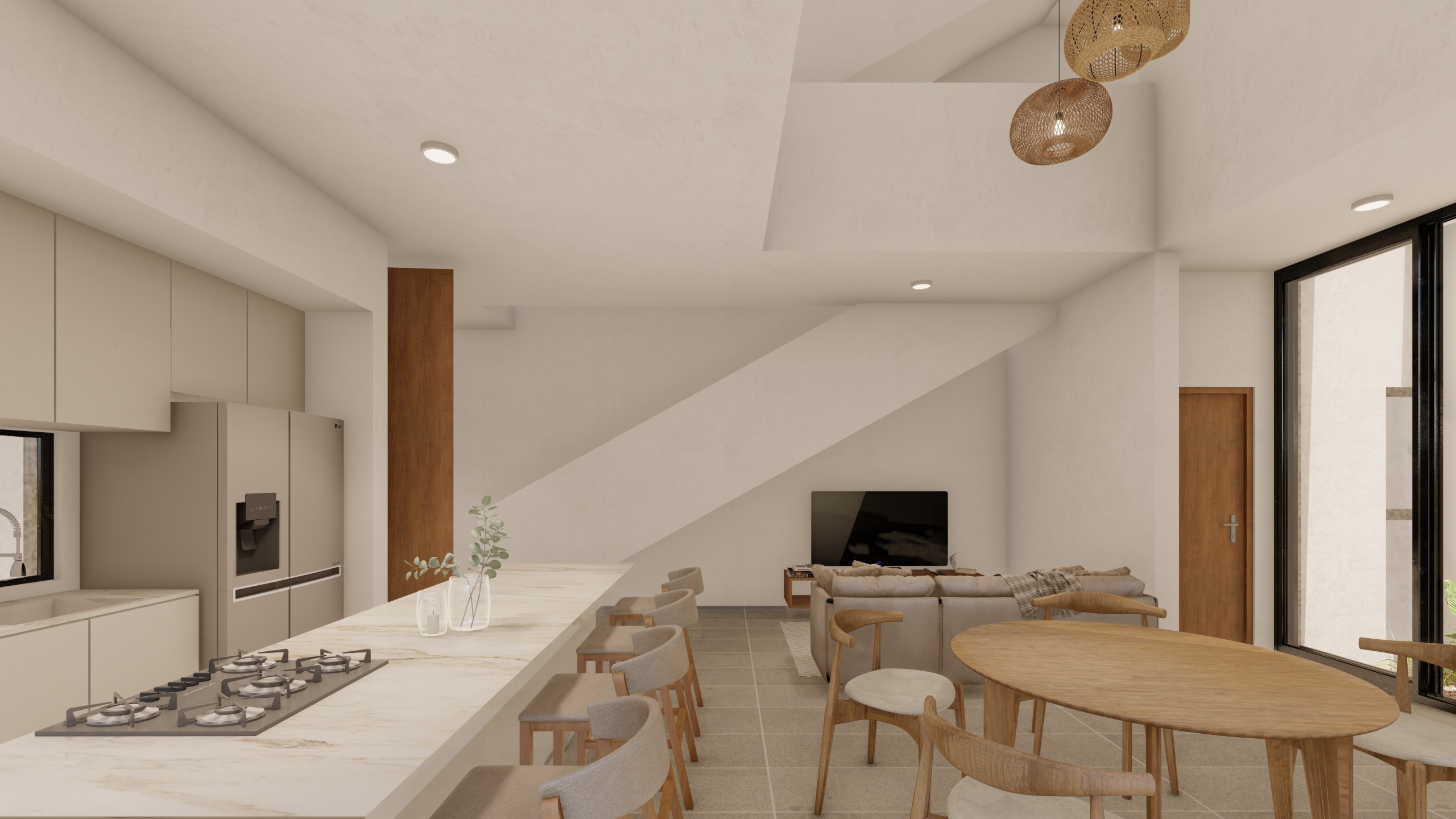 sala cocina