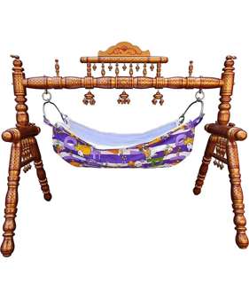 Baby Swing Ghodiyu Or Cradle for New Born Baby Premium Sankehda .