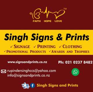 SIGNAGE | PRINTING | CLOTHING | PROMOTIONAL PRODUCTS