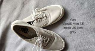 Vans Canvas Grey