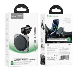 15W Magnetic Wireless Fast Charging Phone Holder for Air Vent w