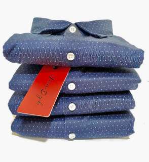 Blue White Small Dotted