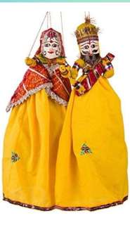 Traditional Rajasthani Puppets Great Home Decor