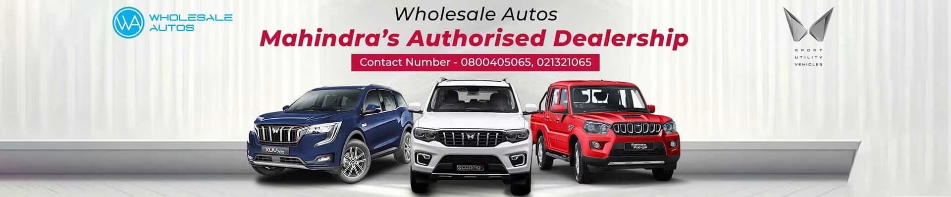 Wholesale Autos — Mahindra's Authorised Dealership