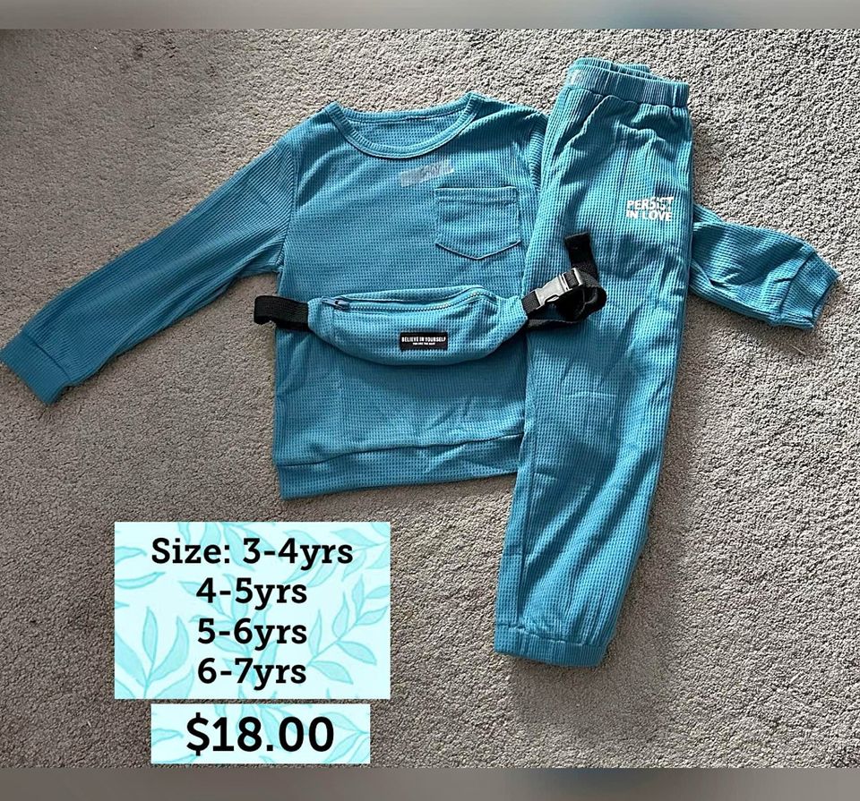 Blue Tracksuit with Belt Bag ????Brandnew