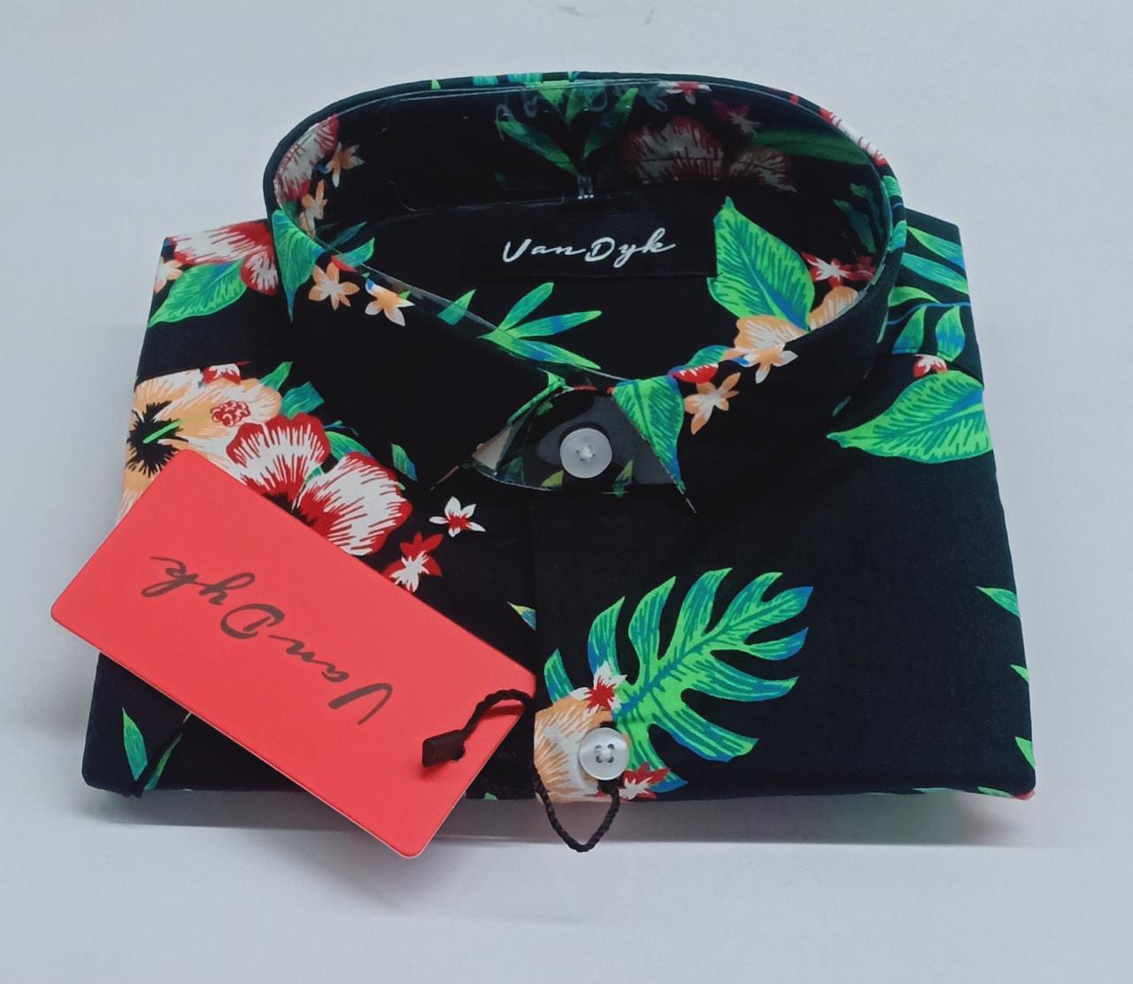Black Hibiscus Print