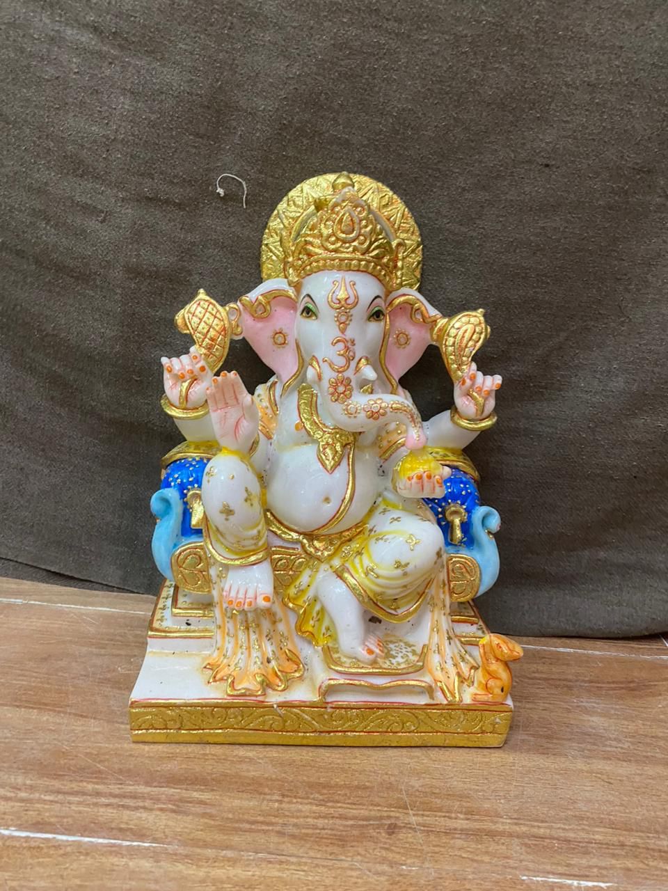 Ganesh / Vishnu /  Lakshm Sculpture