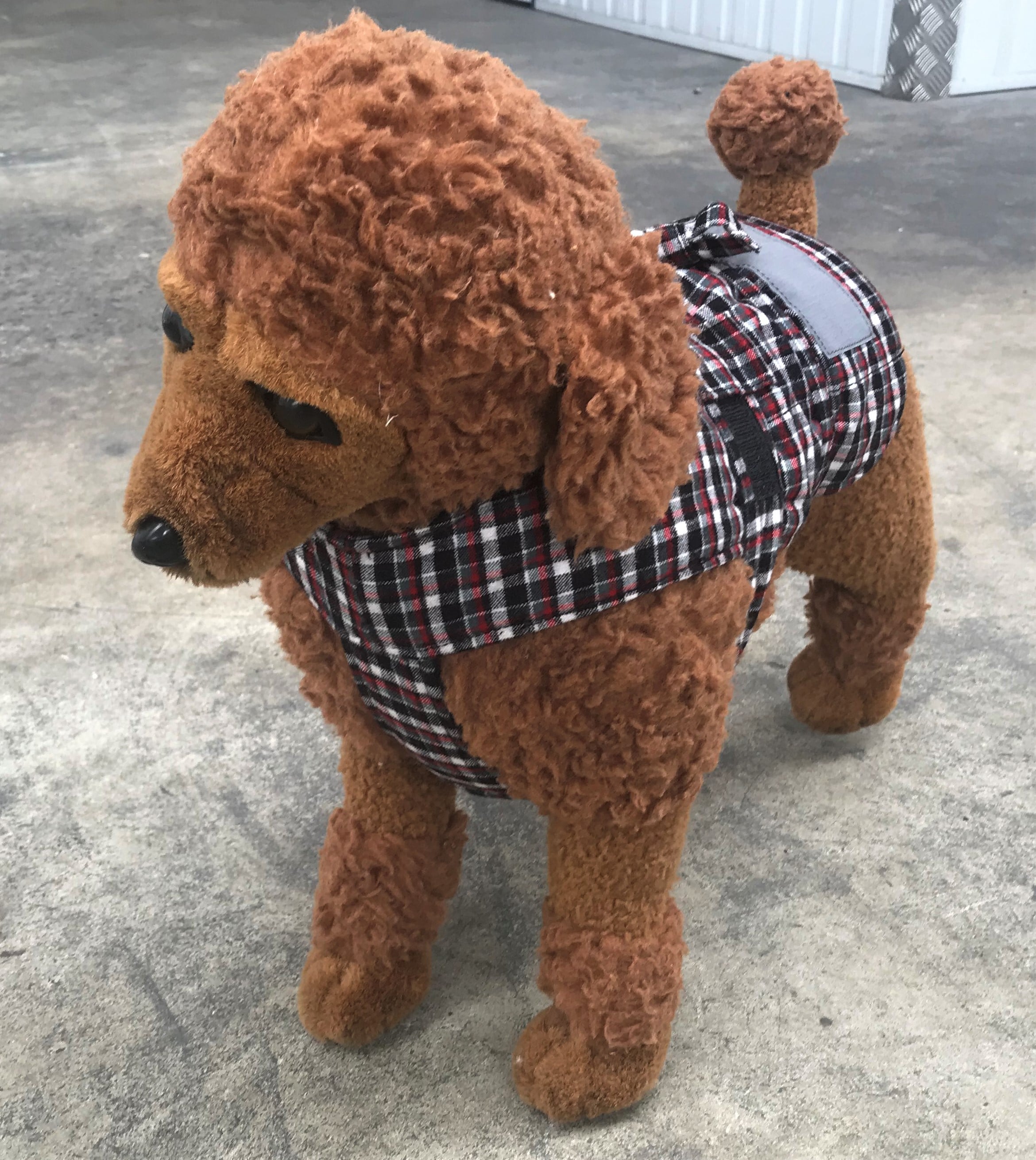 DOG JACKET COTSWOOL TARTAN STYLE XSMALL 25CM