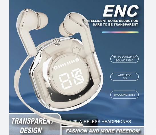 NEWMATIC AIR 39 True Wireless Earbuds, Bluetooth 5.3 TWS with ENC