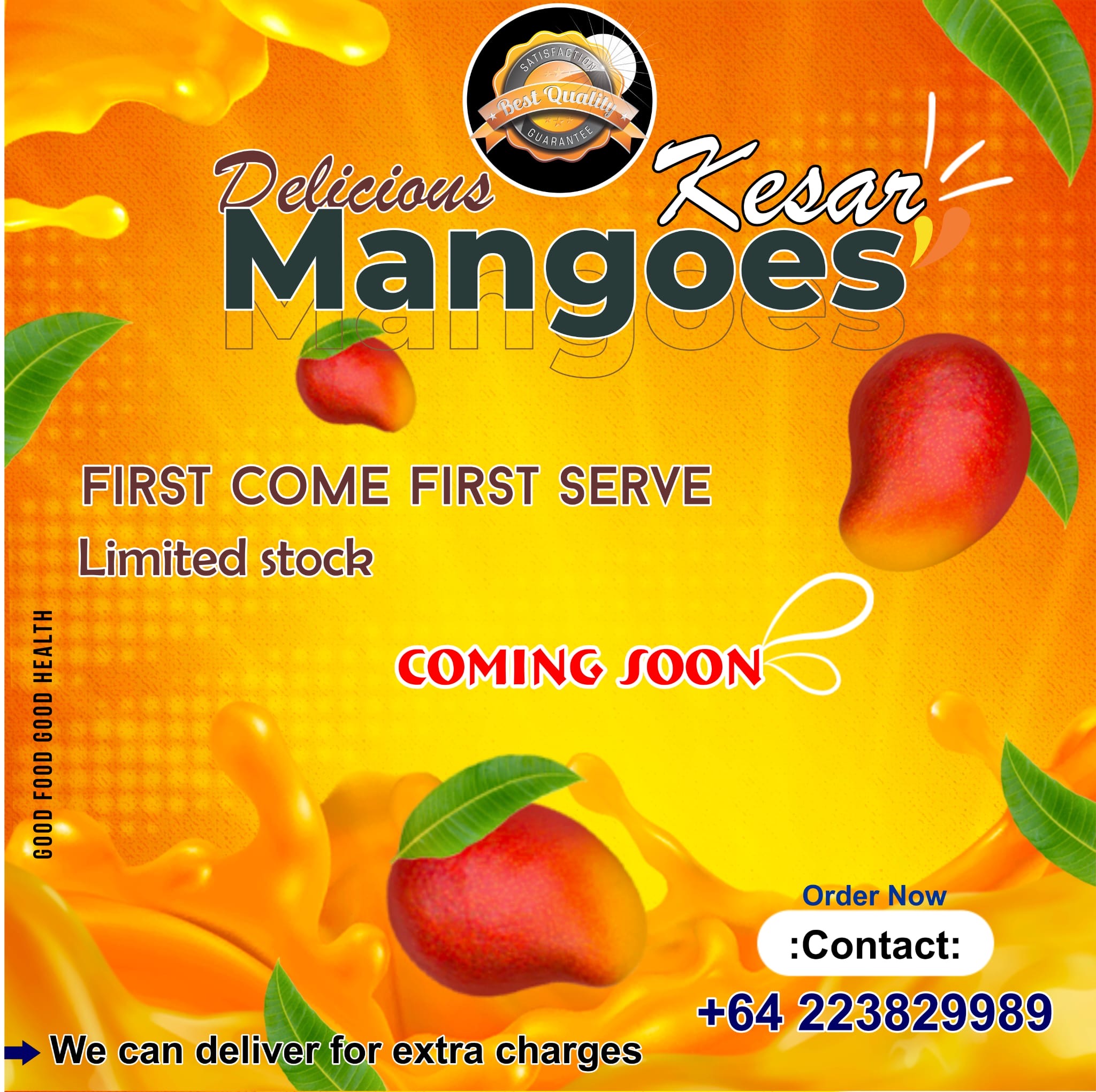 INDIAN KESAR MANGO