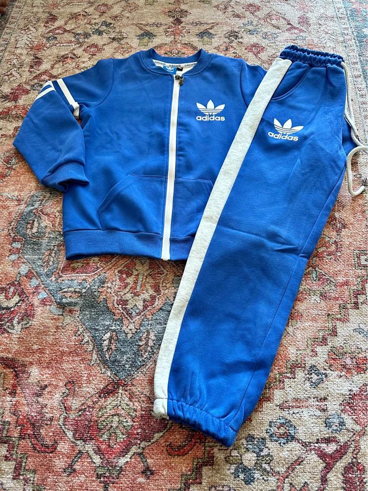 Kids Brandnew Blue and White Tracksuit