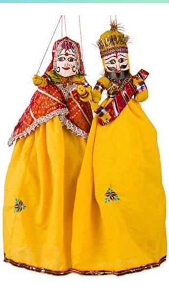 Traditional Rajasthani Puppets Great Home Decor