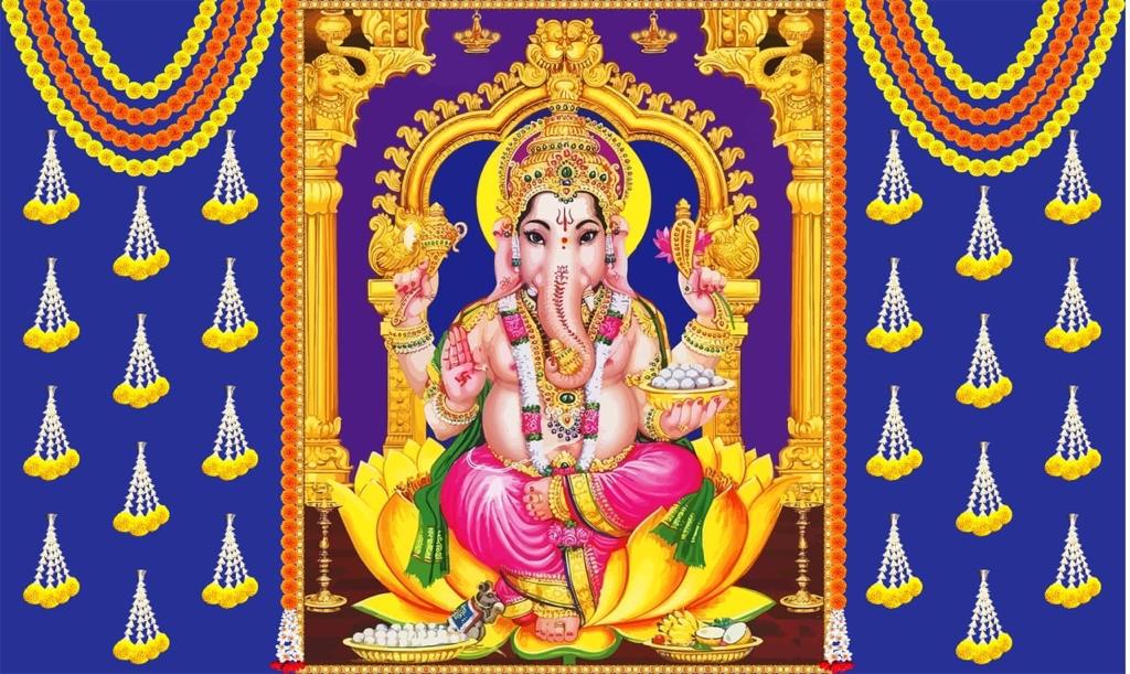 GANASHJI Decoration Wall Back Drop