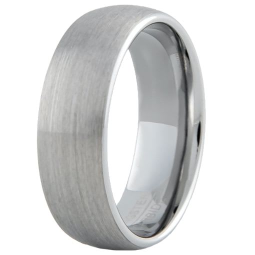 Tungsten Carbide Ring Delta Silver Silver 2.057 cm