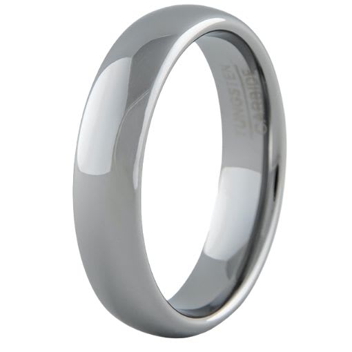 Tungsten Carbide Ring Eclipse Silver Silver 1.976 cm