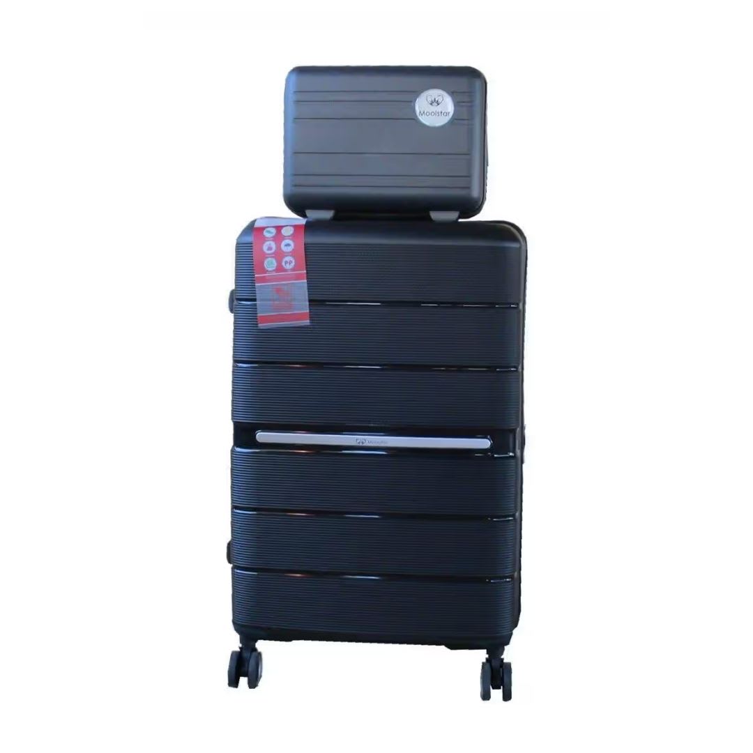 Unbreakable Travel_Luggage_2_Piece_Suitcases_Spinner_-_20_-_Black_upu58k