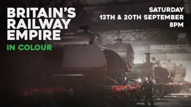 Stephen Mangan narrates 'Britain's Railway Empire in Colour'
