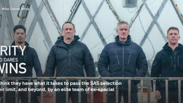 CELEBRITY SAS: WHO DARES WINS IS BACK