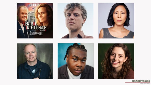 Central Intelligence Series 3 Stars Johnny Flynn, Jason Watkins, Julee Cerda, Elena Delia and Tyreke Leslie