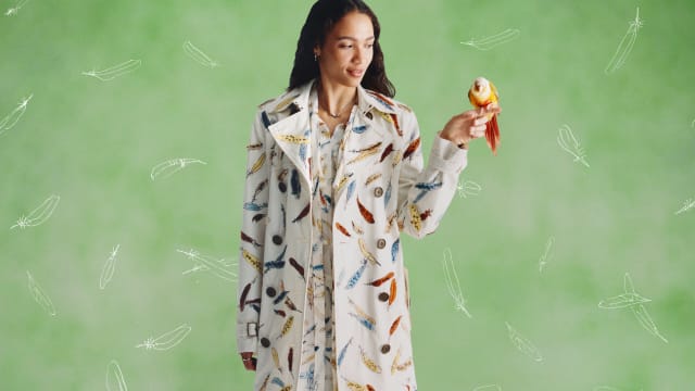 Quentin Blake partners with Burberry