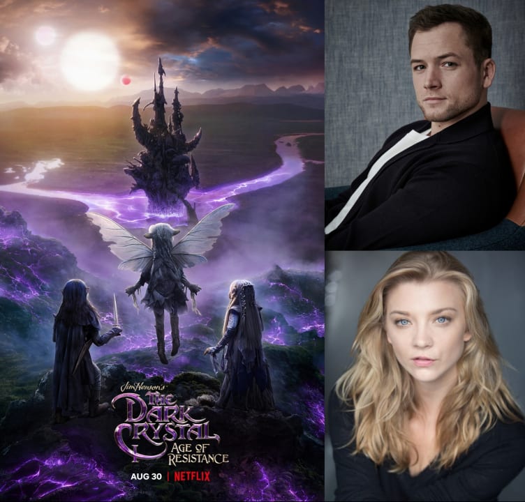 The Dark Crystal: Age of Resistance, starring Taron Egerton and Natalie Dormer
