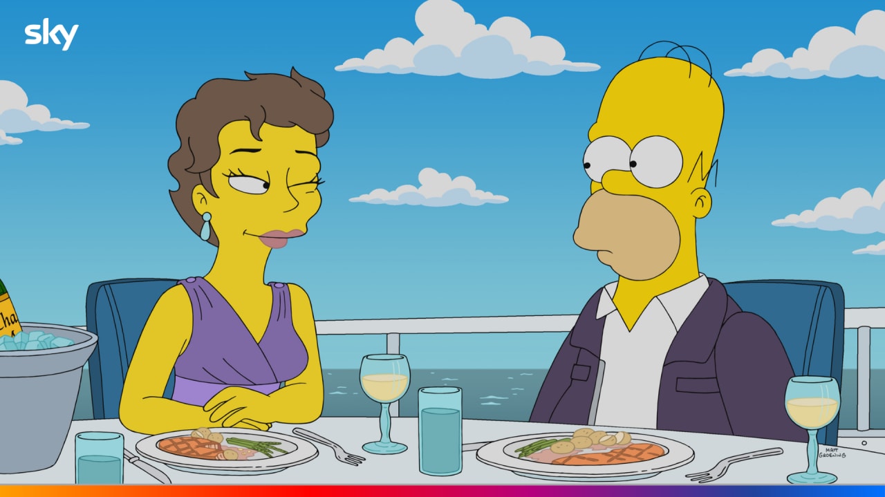 Olivia Colman stars in THE SIMPSONS