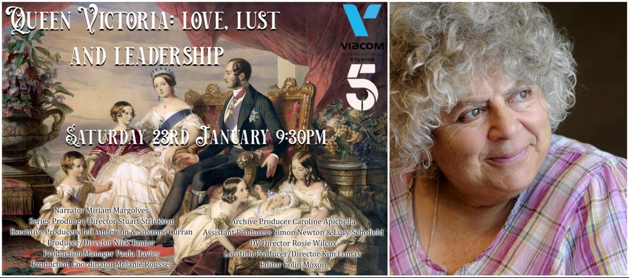 Miriam Margolyes narrates QUEEN VICTORIA: IN HER OWN WORDS