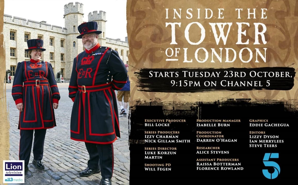 INSIDE THE TOWER OF LONDON narrated by Jason Watkins