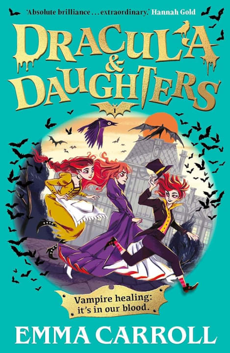 Emma Carroll's Dracula and Daughters is The Bookseller's Children's Book of the Month
