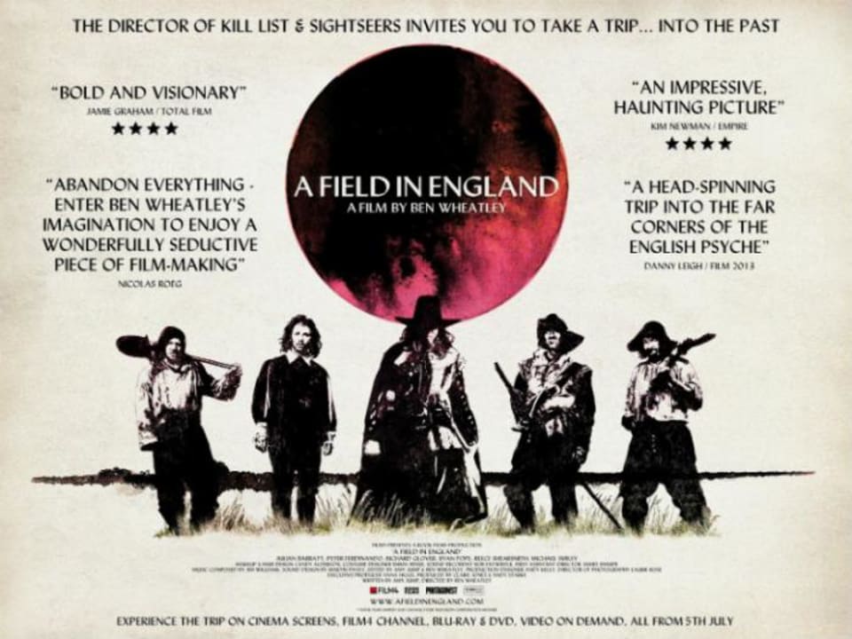 A FIELD IN ENGLAND makes UK release history