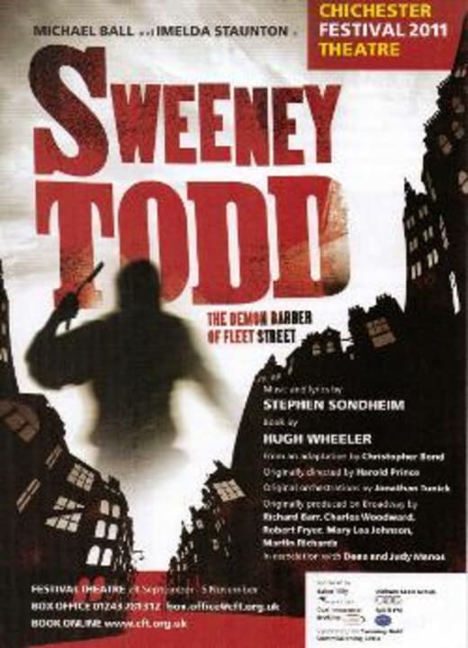 SWEENEY TODD at the Chichester Festival Theatre