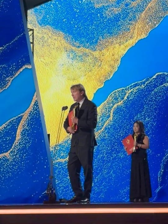 James Strong wins Best Director at Golden Panda Awards 2025