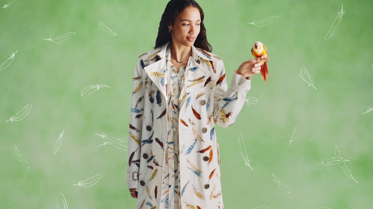 Quentin Blake partners with Burberry