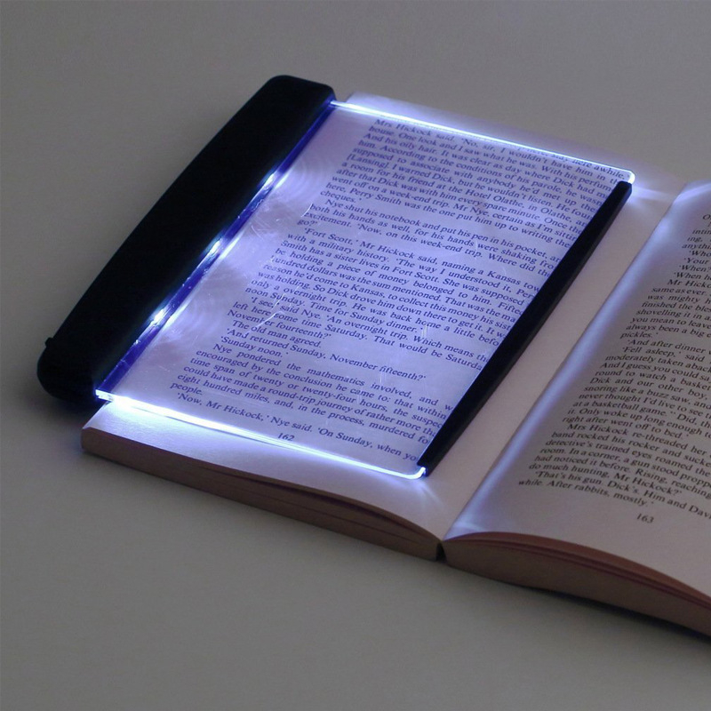 Flat book light