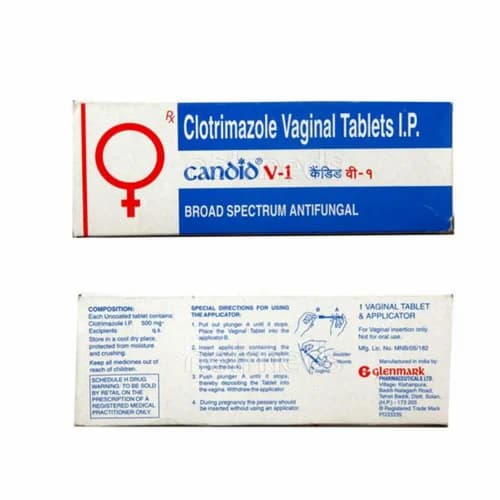 Candid 200mg Clotrimazole Vaginal Pessaries - 1 Strip of 1 Pessary