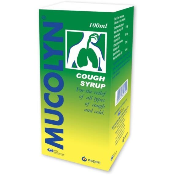 Mucolyn Cough Expectorant -100mls
