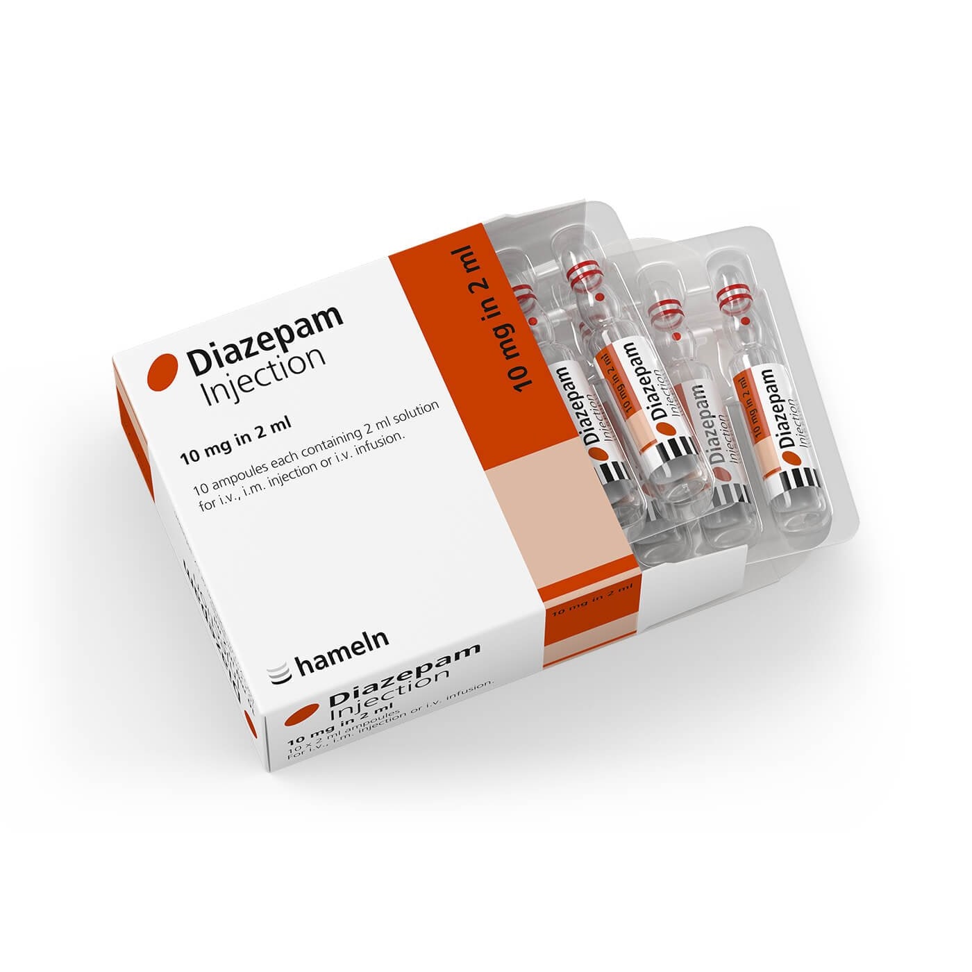 Diazepam 2ml Injection
